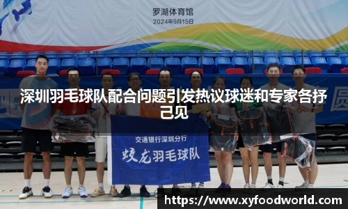 深圳羽毛球队配合问题引发热议球迷和专家各抒己见